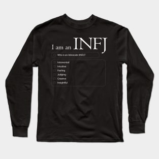 INFJ - Advocate Long Sleeve T-Shirt